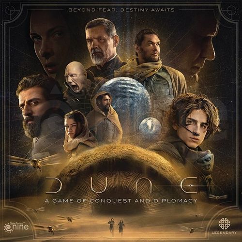 Обложка игры Dune: A Game of Conquest and Diplomacy