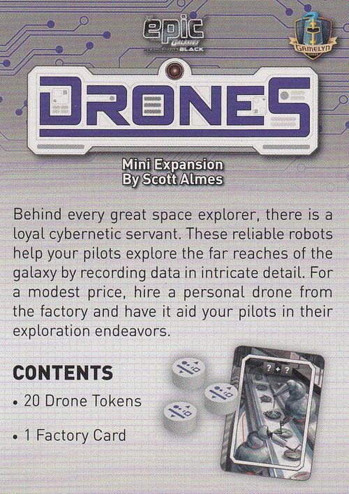 Обложка игры Tiny Epic Galaxies: Beyond The Black - Drones