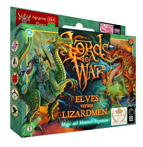 Обложка игры Lords of War: Elves versus Lizardmen: Magic and Monsters Expansion