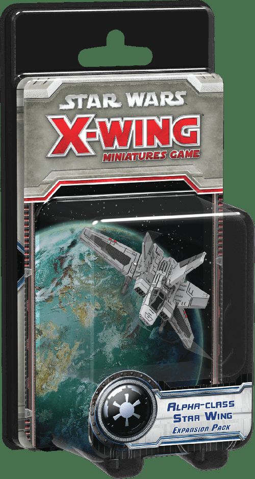 Обложка игры Star Wars: X-Wing Miniatures Game — Alpha-class Star Wing Expansion Pack