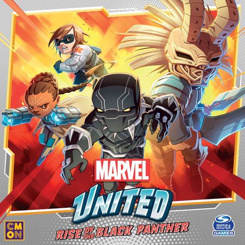 Обложка игры Marvel United: Rise of the Black Panther