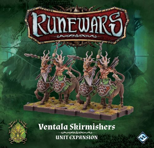 Обложка игры Runewars Miniatures Game: Ventala Skirmishers Unit Expansion