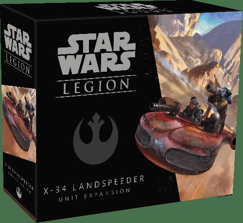 Обложка игры Star Wars: Legion - X-34 Landspeeder Unit Expansion