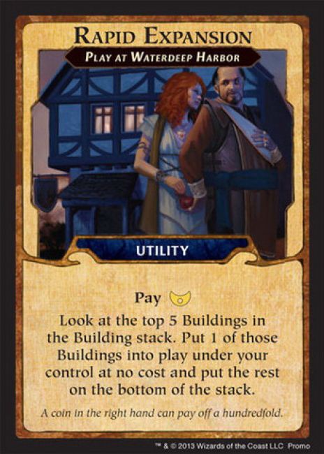 Lords of Waterdeep: Rapid Expansion Promo