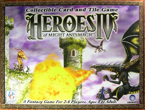Обложка игры Heroes of Might & Magic IV - the board ccg game