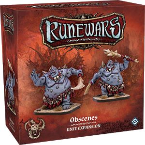 Runewars Miniatures Game: Obscenes Unit Expansion