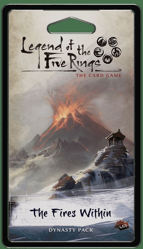 Обложка игры Legend of the Five Rings: The Card Game - The Fires Within