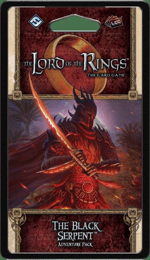 Обложка игры The Lord of the Rings: The Card Game – The Black Serpent
