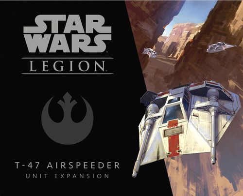 Обложка игры Star Wars: Legion - T-47 Airspeeder Unit Expansion