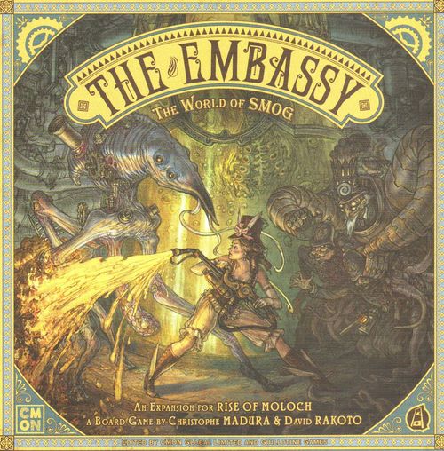 Обложка игры The World of SMOG: Rise of Moloch – The Embassy