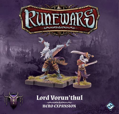 Обложка игры Runewars Miniatures Game: Lord Vorun'thul Hero Expansion