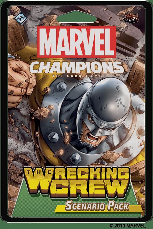 Обложка игры Marvel Champions: The Card Game - Wrecking Crew Scenario Pack