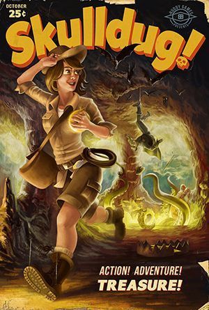 Обложка игры Skulldug!