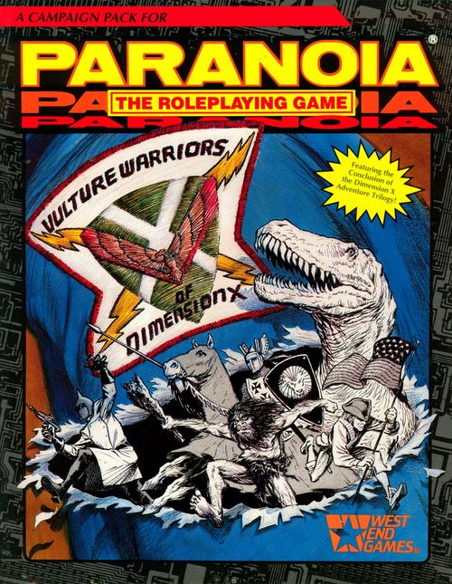 Paranoia: Vulture Warriors of Dimension X