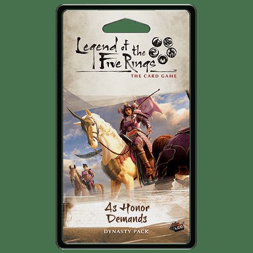 Обложка игры Legend of the Five Rings: The Card Game - As Honor Demands
