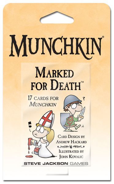 Обложка игры Munchkin Marked for Death
