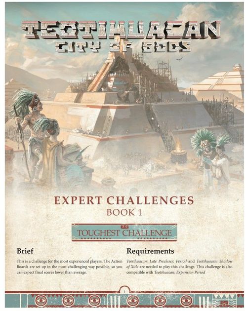 Обложка игры Teotihuacan: Expert Challenges - Book 1