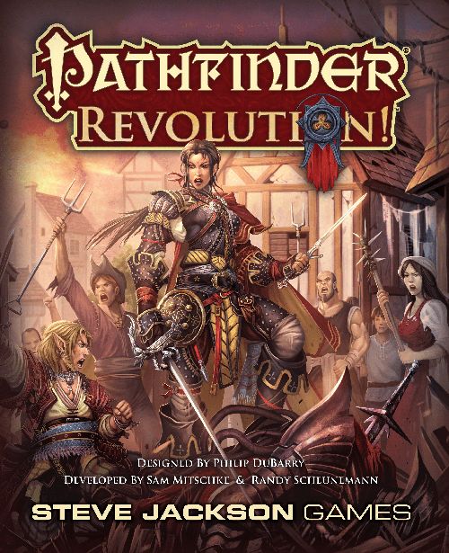 Обложка игры Pathfinder Revolution!