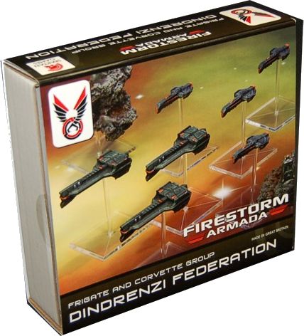 Firestorm Armada: Dindrenzi Federation - Frigate and Corvette Group