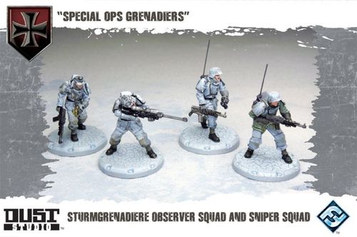 Обложка игры Dust Tactics: Special Ops Grenadiers Expansion