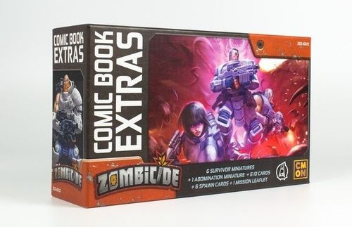 Zombicide: Invader Dead Contact Comic Book Extras