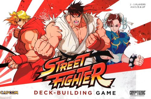Обложка игры CapCom Street Fighter Deck-Building Game