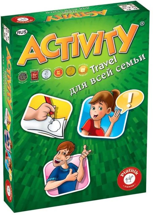Обложка игры Активити в дорогу для всей семьи