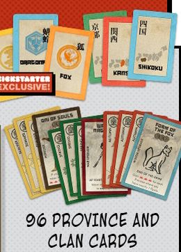Rising Sun: Province and Clan Cards