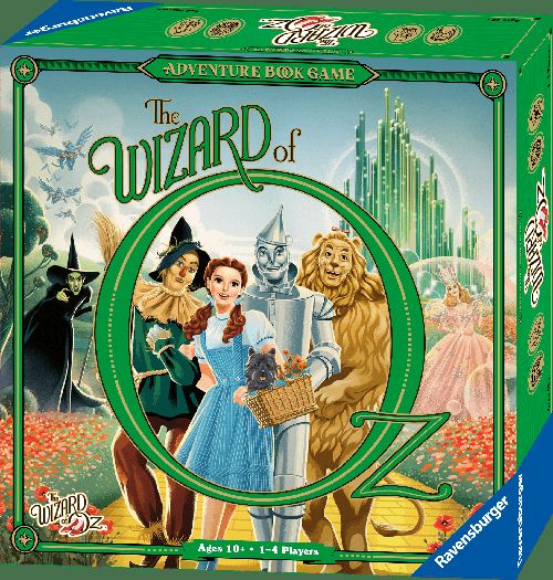 Обложка игры The Wizard of Oz Adventure Book Game