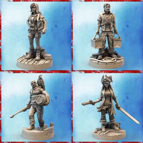 Robinson Crusoe: Adventures on the Cursed Island – Sailor & Gamer Pack