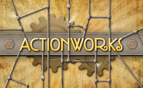 Действие работает