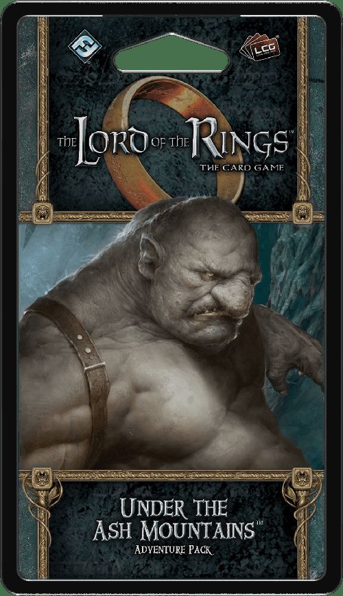 Обложка игры The Lord of the Rings: The Card Game – Under the Ash Mountains