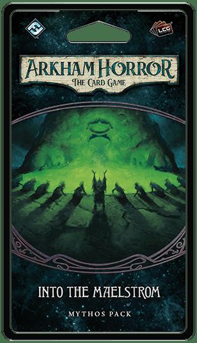 Обложка игры Arkham Horror: The Card Game – The Innsmouth Conspiracy. Into the Maelstrom