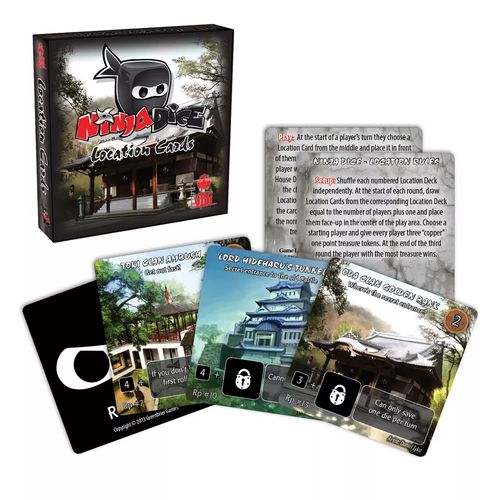 Обложка игры Ninja Dice: Location Cards