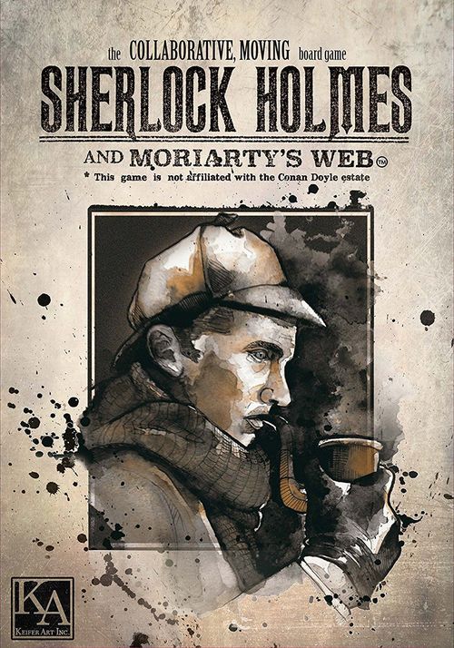 Обложка игры Sherlock Holmes and Moriarty's Web