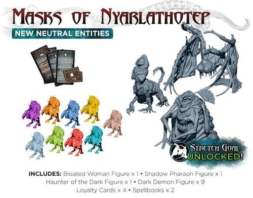 Обложка игры Cthulhu Wars: Masks of Nyarlathotep