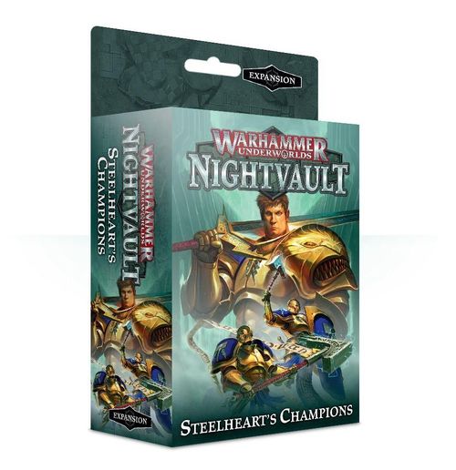 Обложка игры Warhammer Underworlds: Nightvault - Steelhearts Champions