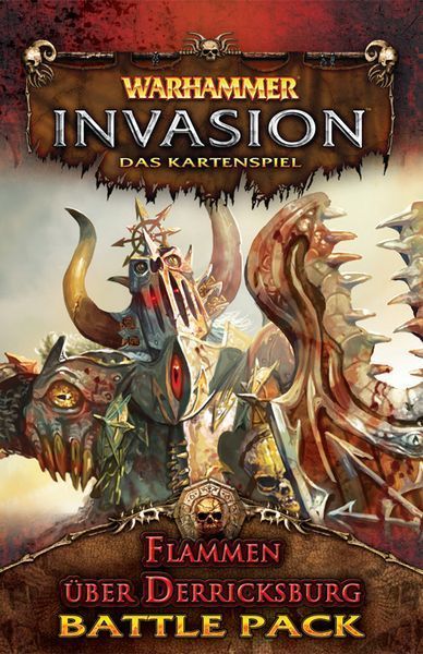 Обложка игры Warhammer: Invasion - The Burning of Derricksburg