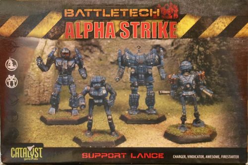 Обложка игры BattleTech Alpha Strike: Support Lance