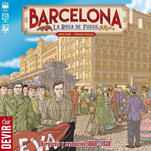 Обложка игры Barcelona: The Rose of Fire