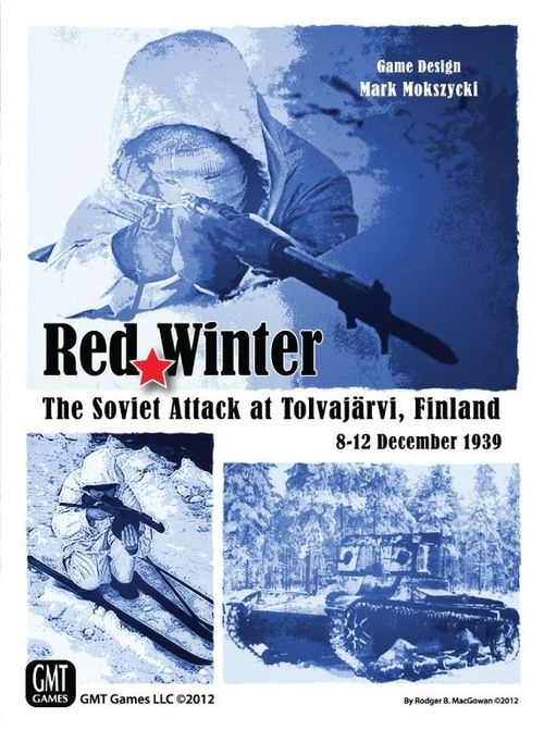 Обложка игры Red Winter: The Soviet Attack at Tolvajärvi, Finland: 8-12 December 1939