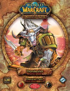 Обложка игры World of Warcraft: The Adventure Game; Thundershot Character Pack