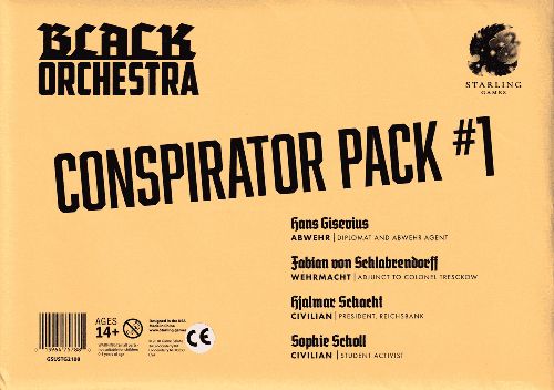 Обложка игры Black Orchestra: Conspirator Pack #1