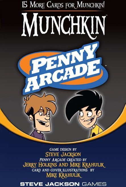 Обложка игры Munchkin Penny Arcade