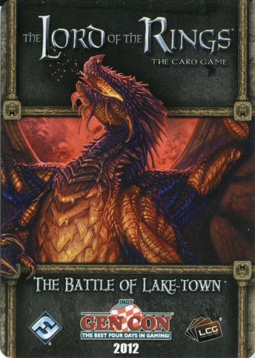 Обложка игры The Lord of the Rings: The Card Game - The Battle of Lake-town