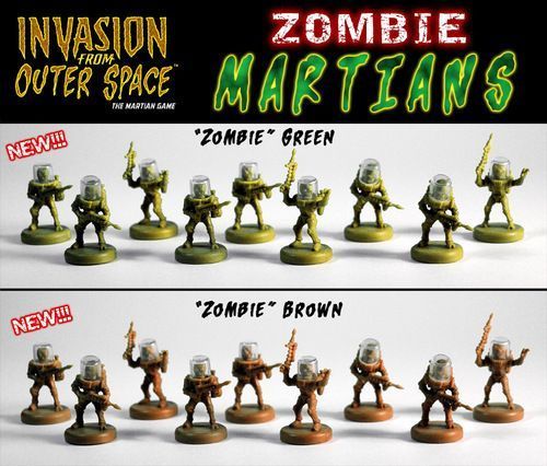 Обложка игры Invasion from Outer Space: Zombie-Martians