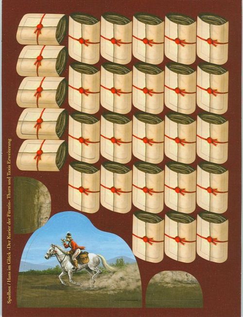 Обложка игры Турн и Таксис. Гонец Принцессы