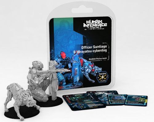 Human Interface: Nakamura Tower – RAID44 Officer Santiago with Hirayatsu cyberdog