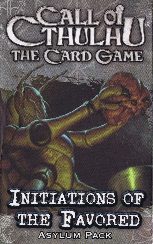 Обложка игры Call of Cthulhu LCG - Initiations of the Favored Asylum Pack