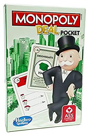 Monopoly Deal. Карманная Карточная Игра Hasbro